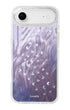 Purple Celestial Bloom Phone Case In Glossy Glow Texture