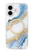 Gleam Tide Resin Phone Case Featuring Shimmer Layer Glow