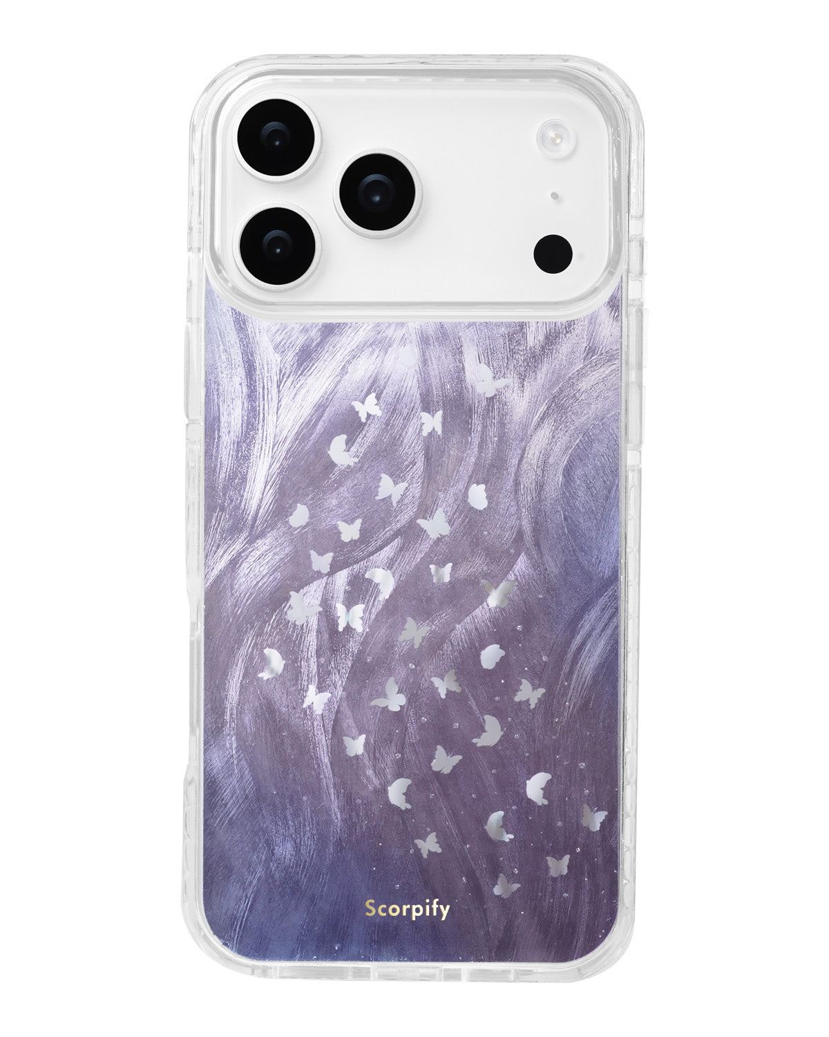 Scorpify iPhone 17 Pro Max Case Purple Celestial Bloom Impact Case with MagSafe Scorpify iPhone 17 Pro Max Case Purple Celestial Bloom Impact Case with MagSafe