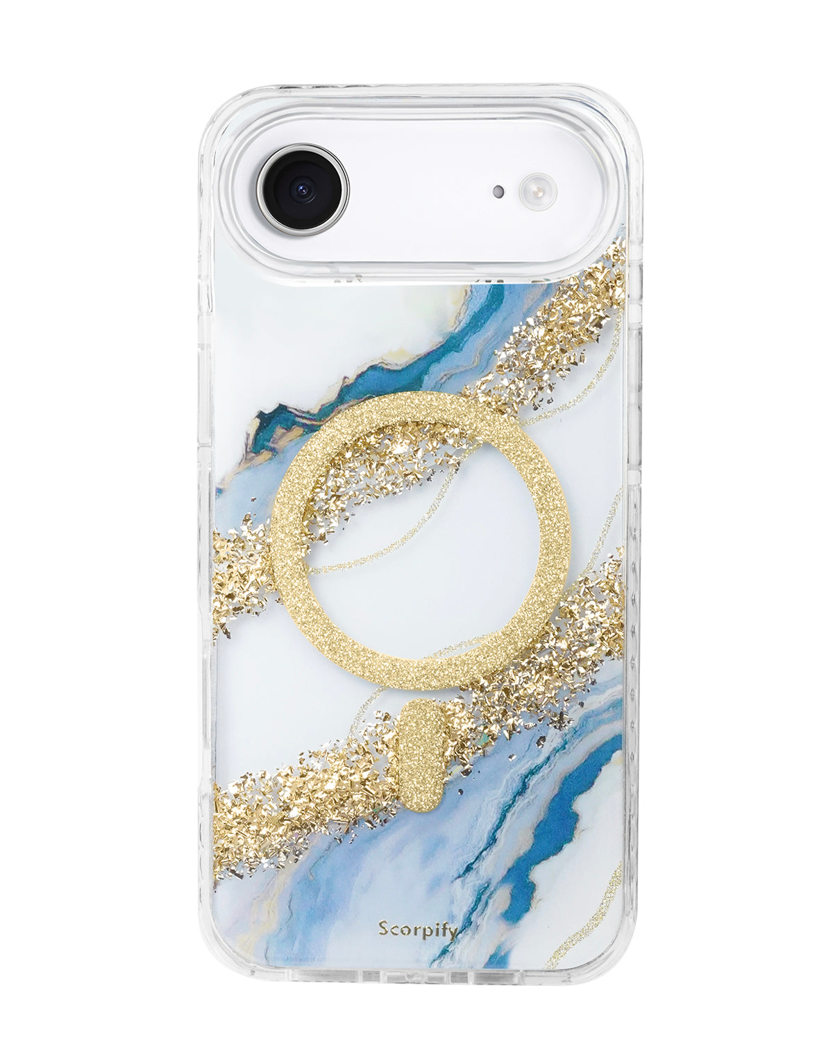 Gloss Resin Phone Case With Clear Polished Gradient Look