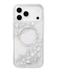 Pearl luster iPhone case with MagSafe compatibility