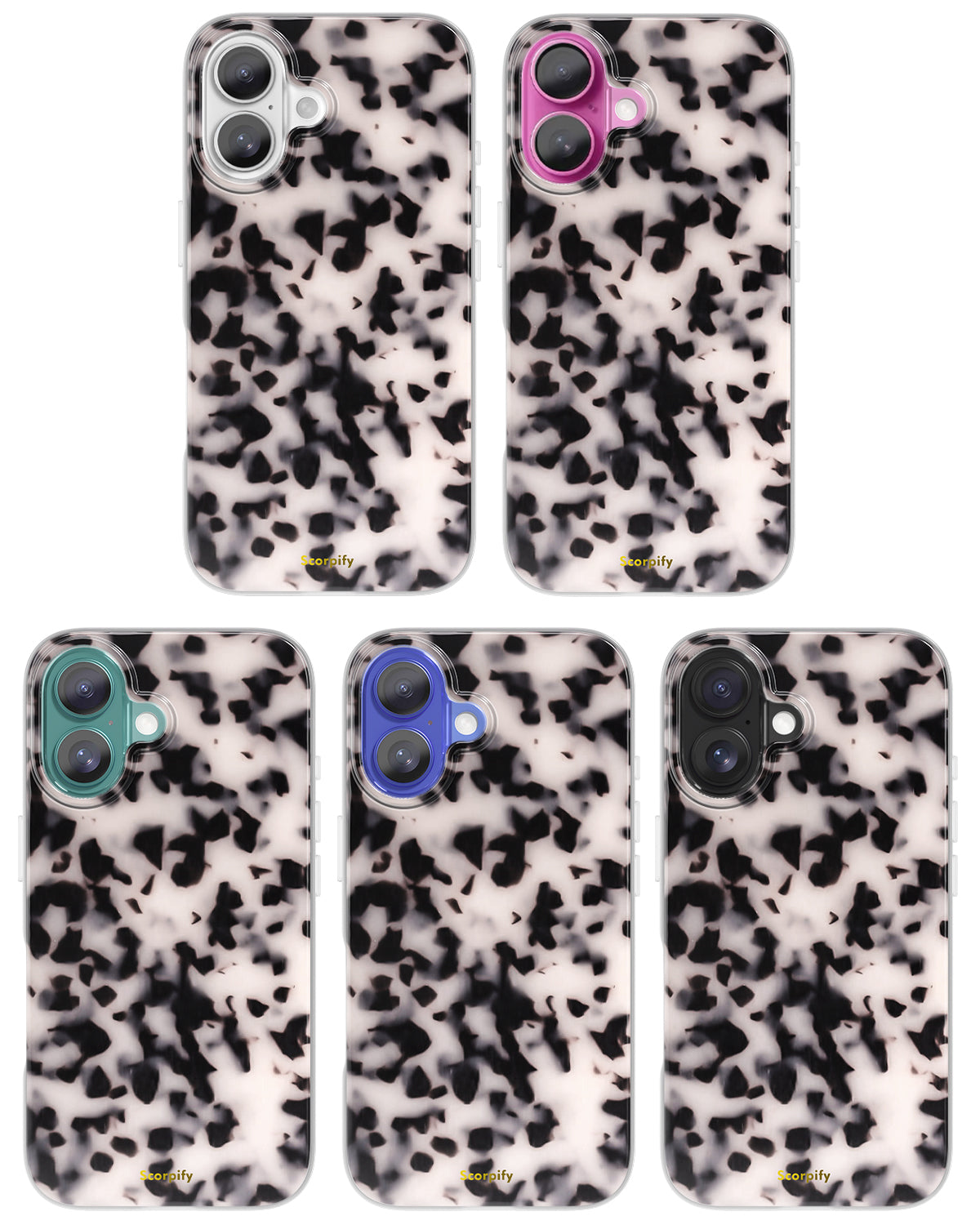 Pink Tortoise Shell Magnetic iPhone Case