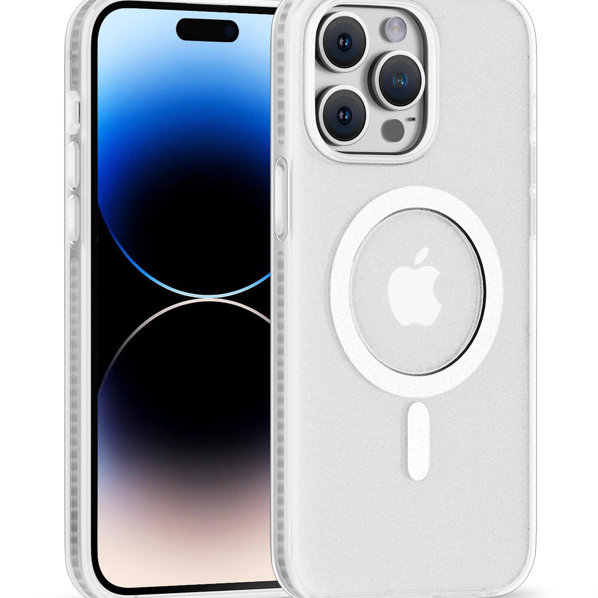 Matte White Magnetic iPhone Case