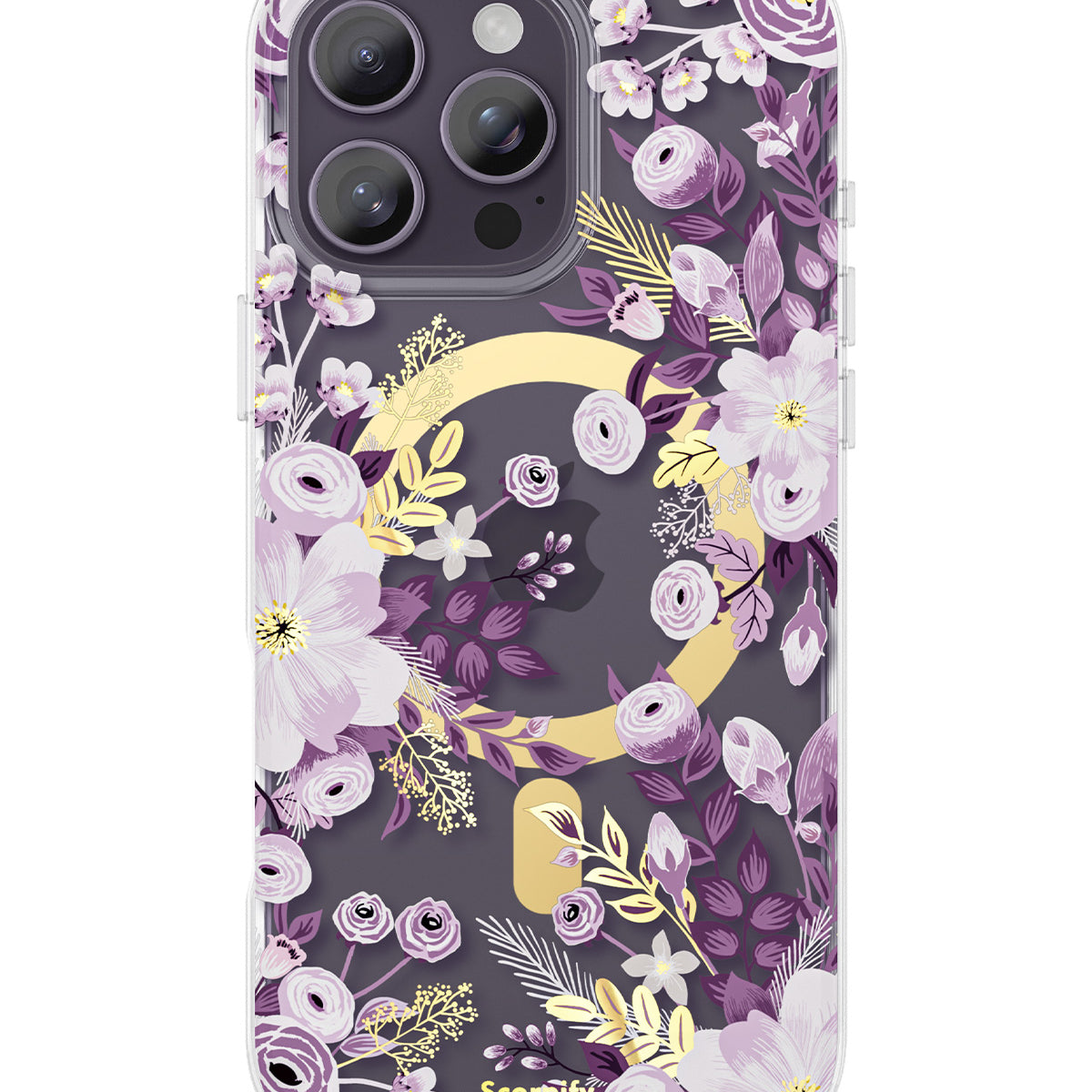 Purple Nemophila Magnetic iPhone Case