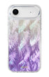 Chic Purple Mother Of Pearl Phone Case Adding Subtle Glow