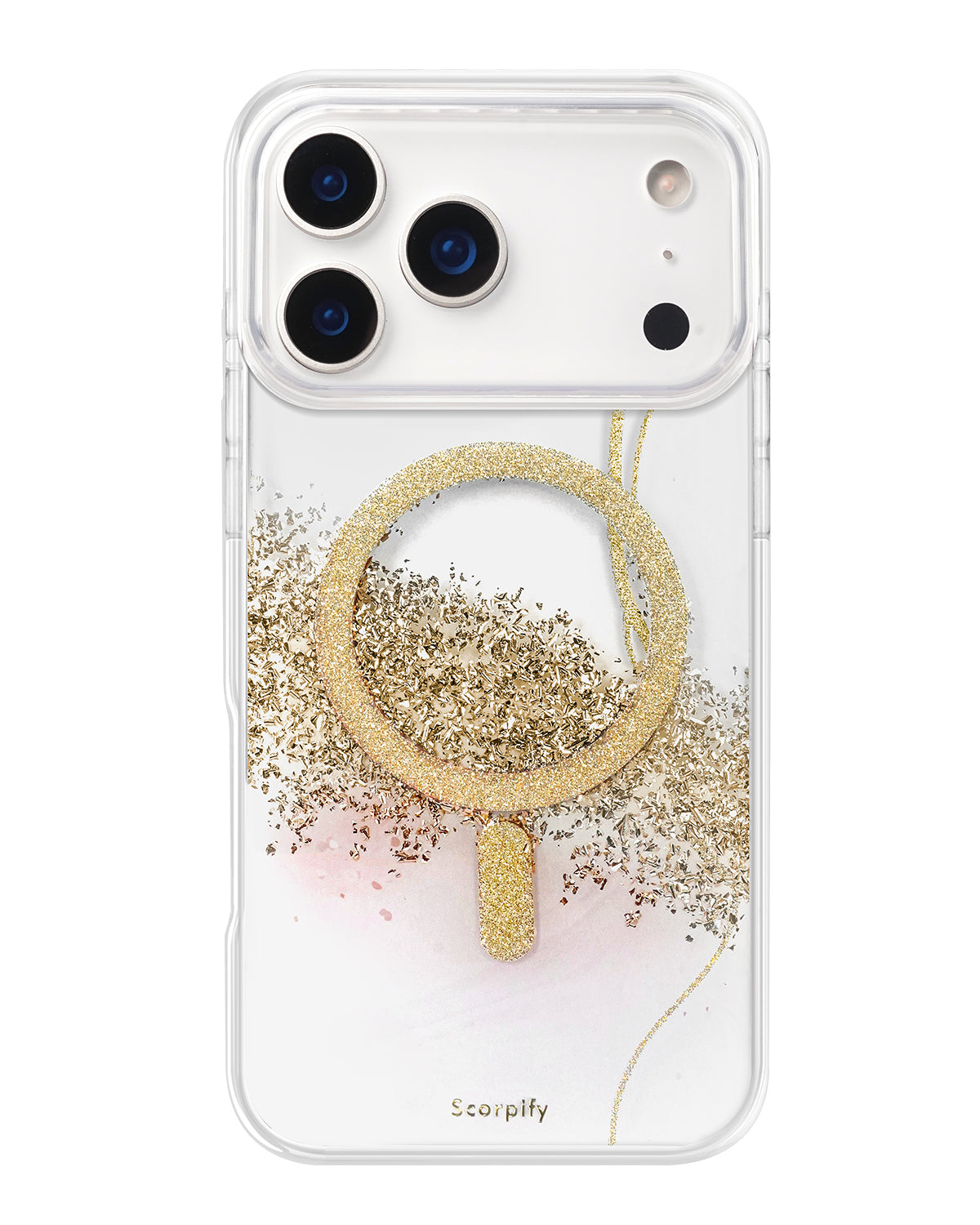 Scorpify iPhone 17 Pro Case Gleam Rose Halo Impact Case with MagSafe Scorpify iPhone 17 Pro Case Gleam Rose Halo Impact Case with MagSafe