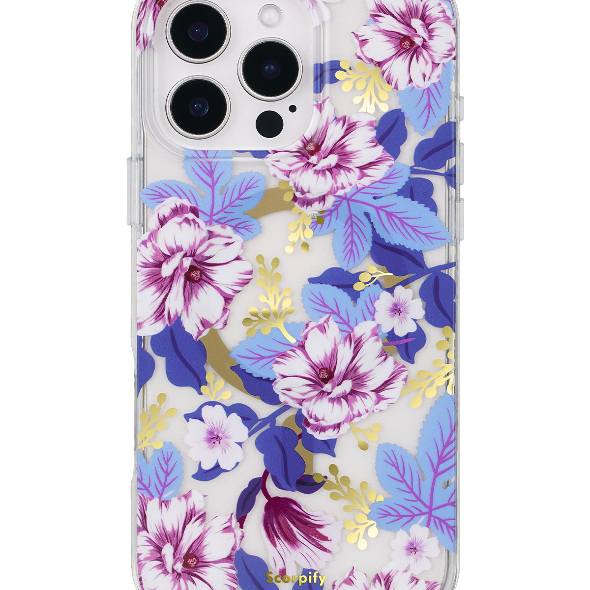 Purple Hibiscus Magnetic iPhone Case