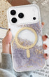 Gleam Dusk Halo Resin Phone Case With Gradient Gloss Effect
