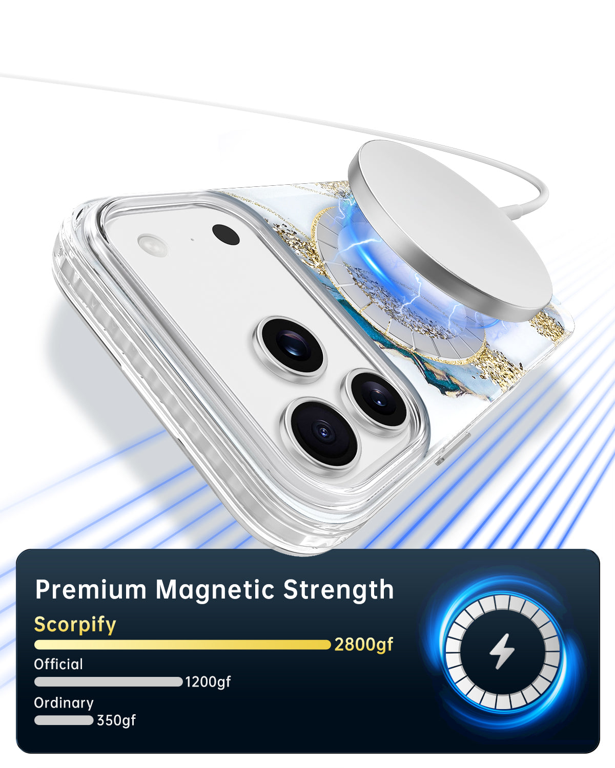 MagSafe Phone Case With Secure Magnetic Alignment Fit