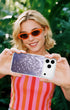 Gradient Phone Case With Soft Purple Tone Transition