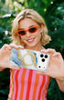 Resin Phone Case With Smooth Transparent Gloss Surface