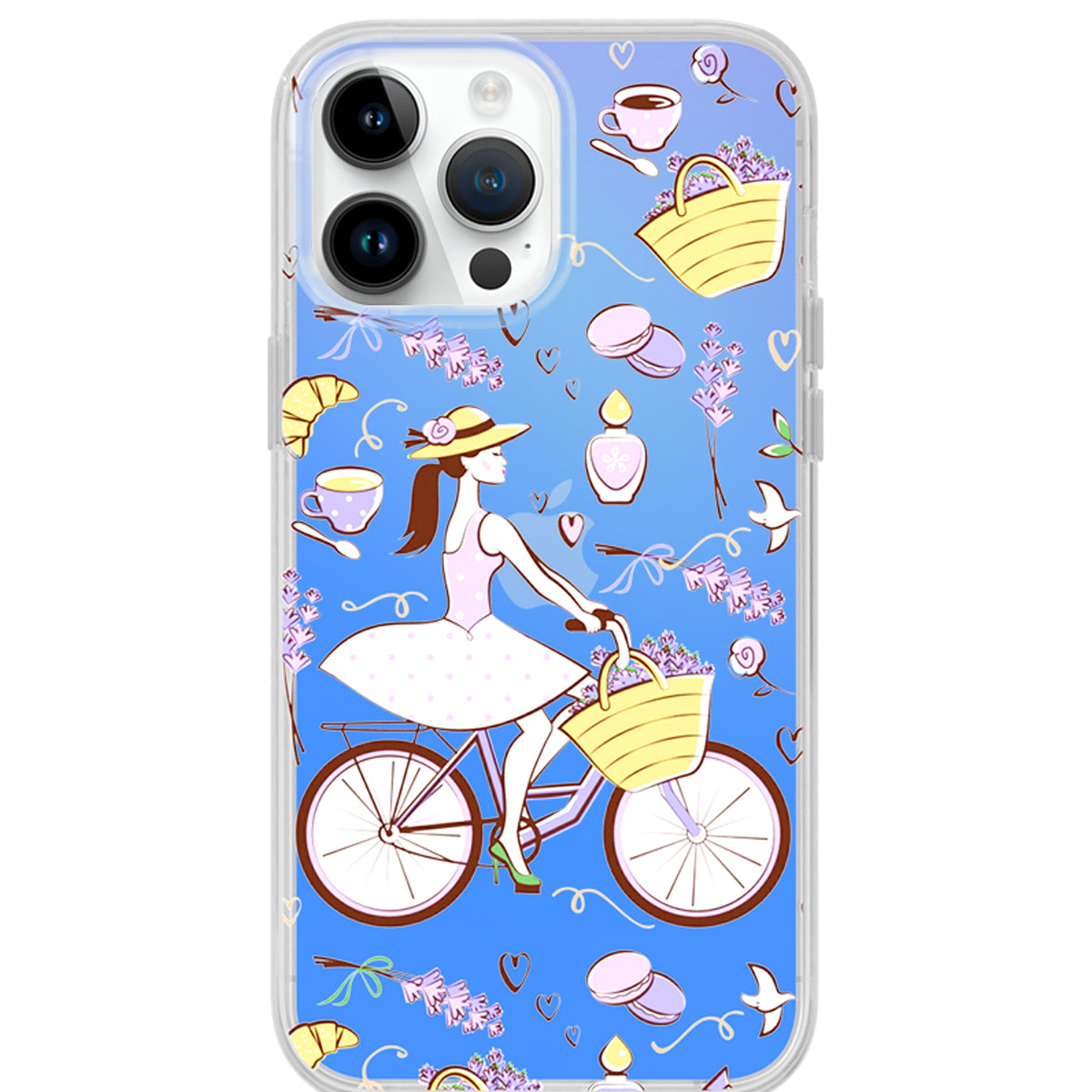Lavender Girl iPhone Case