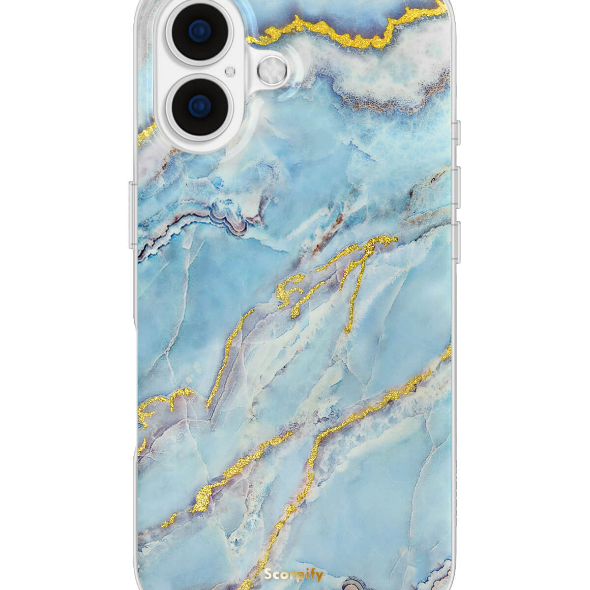 Durable iPhone 17 Phone Case Featuring Bold Blue Details