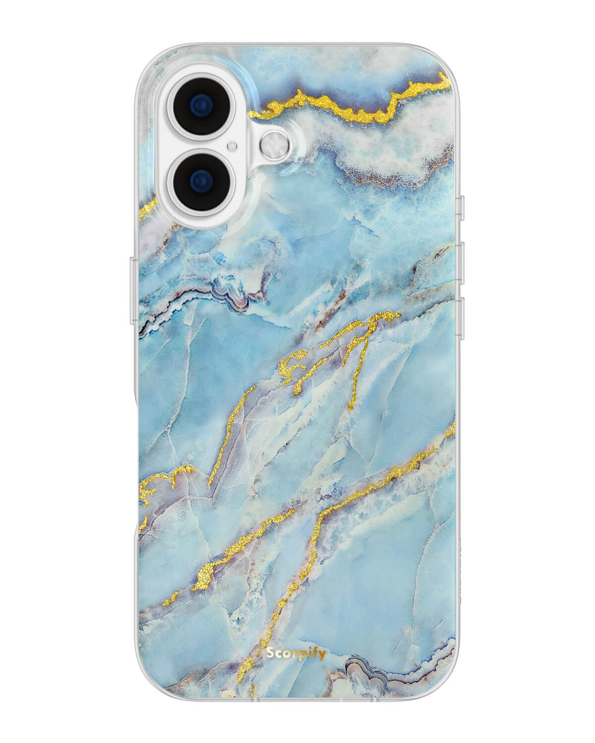 Durable iPhone 17 Phone Case Featuring Bold Blue Details