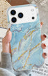 Modern Marble Phone Case Designed For iPhone 17 Users