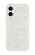 Luxury iPhone case with pearls in a colorful finish