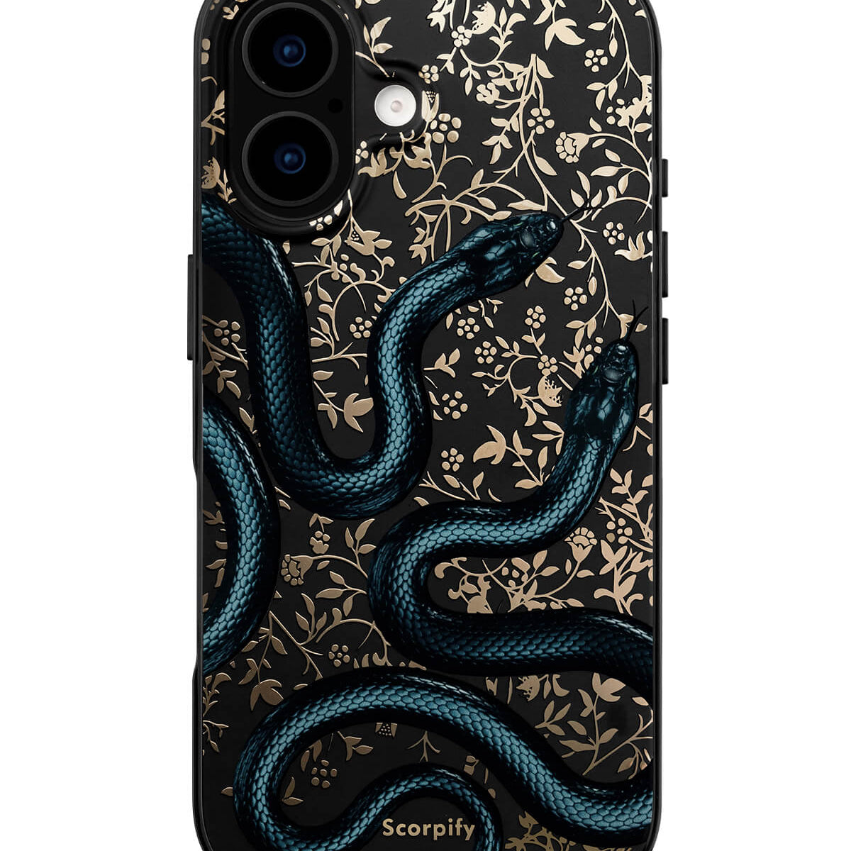 Trendy Snake MagSafe Phone Case With Magnetic Design for iPhone 17