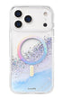 Gleam Arctic Aurora Resin Phone Case With Glossy Gradient