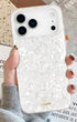Elegant pearlescent iPhone case with glossy shine