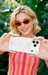 Luxury pearlescent phone case for iPhone 17