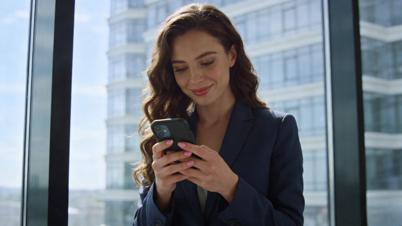 A sleek, dark-colored phone case with a magnetic snap-on design. The case looks slim and lightweight, offering both portability and everyday protection.