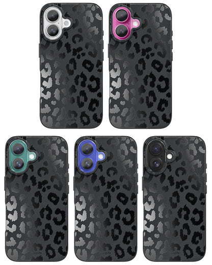 Black Leopard Magnetic iPhone Case