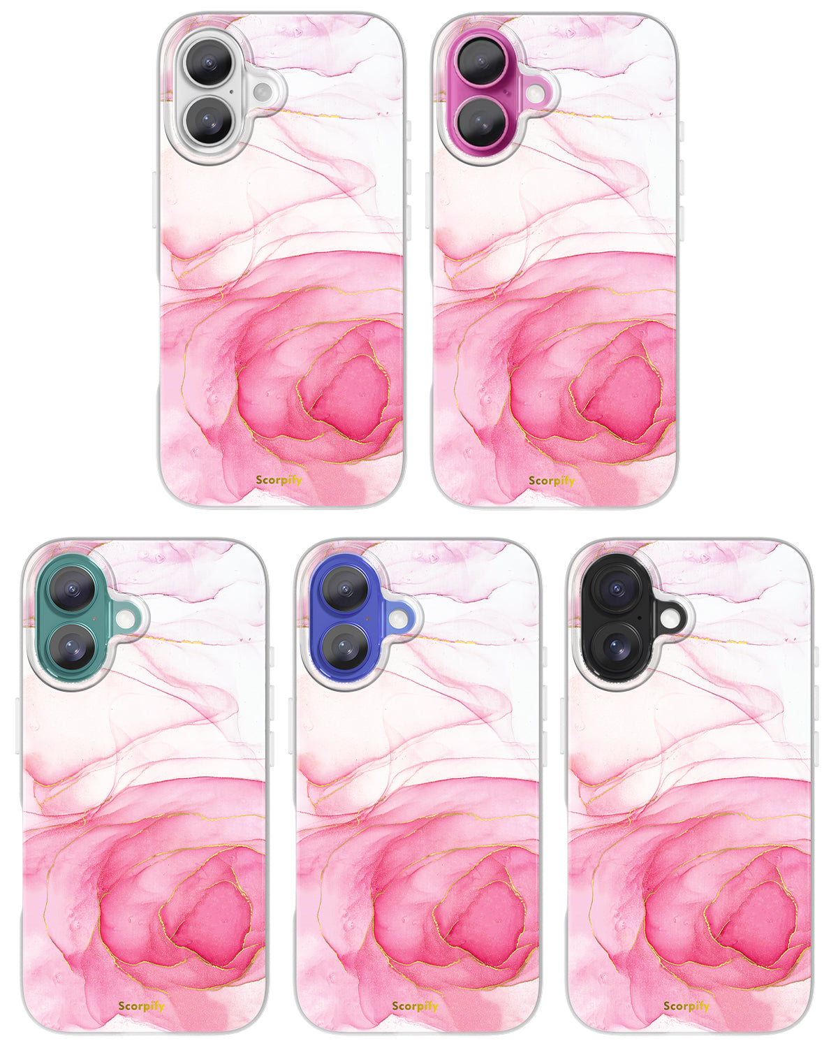 Pink Rose Magnetic iPhone Case