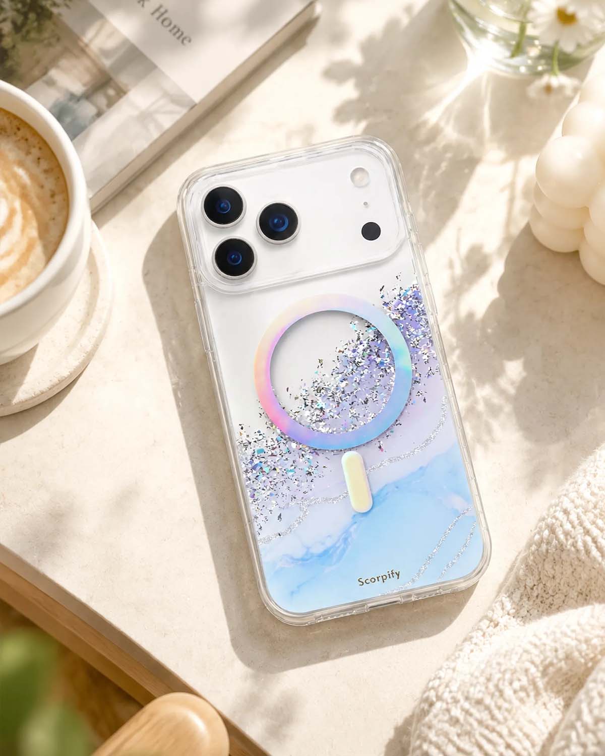 Gleam Arctic Aurora MagSafe iPhone Case