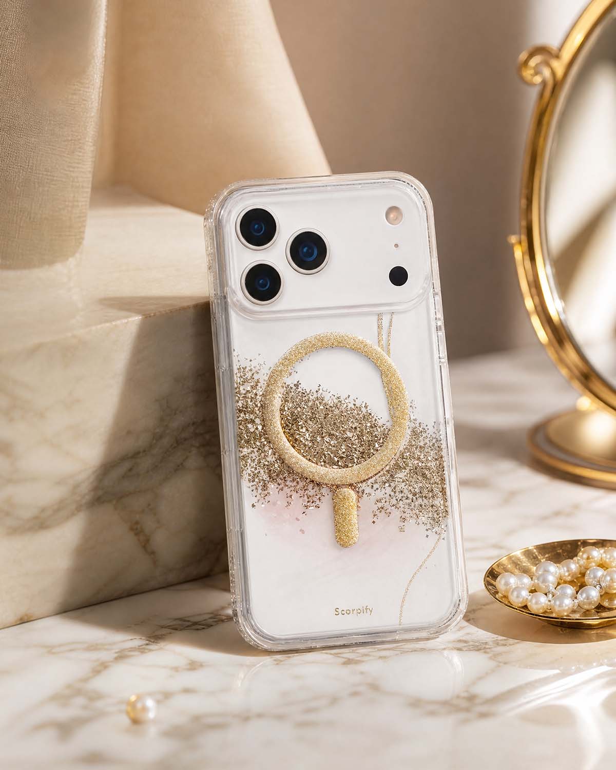 Gleam Rose Halo MagSafe iPhone Case