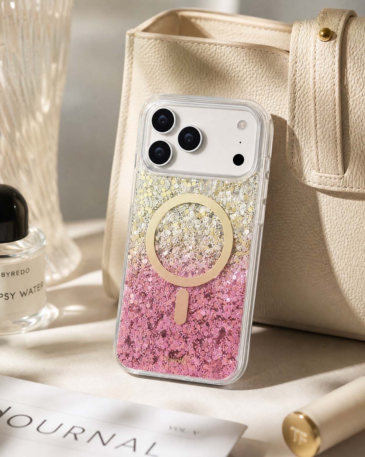 Rose Aurora MagSafe iPhone Case