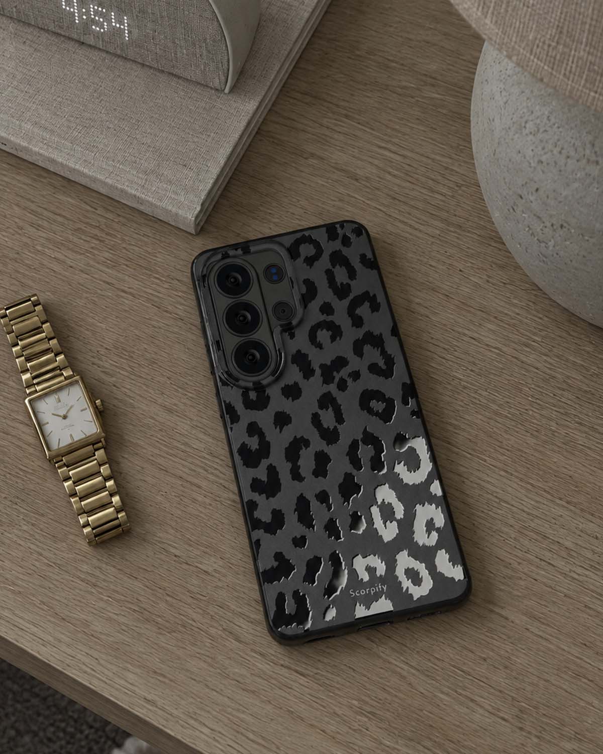 Black Leopard MagSafe Samsung Galaxy Case