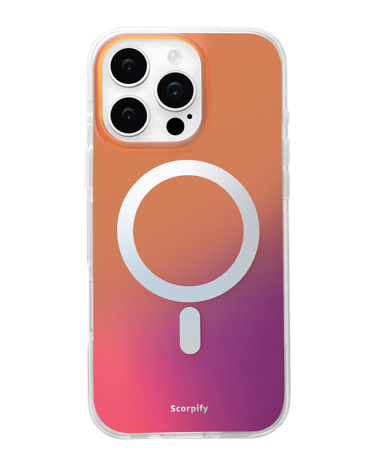 Gradient iPhone case with luminous cosmic gleam look