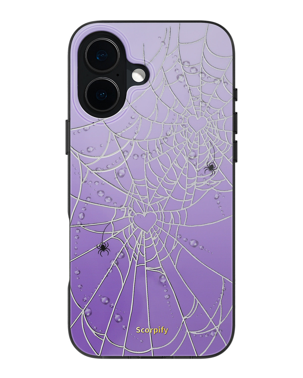 iPhone 17 Gleam Heart of Webs MagSafe Case