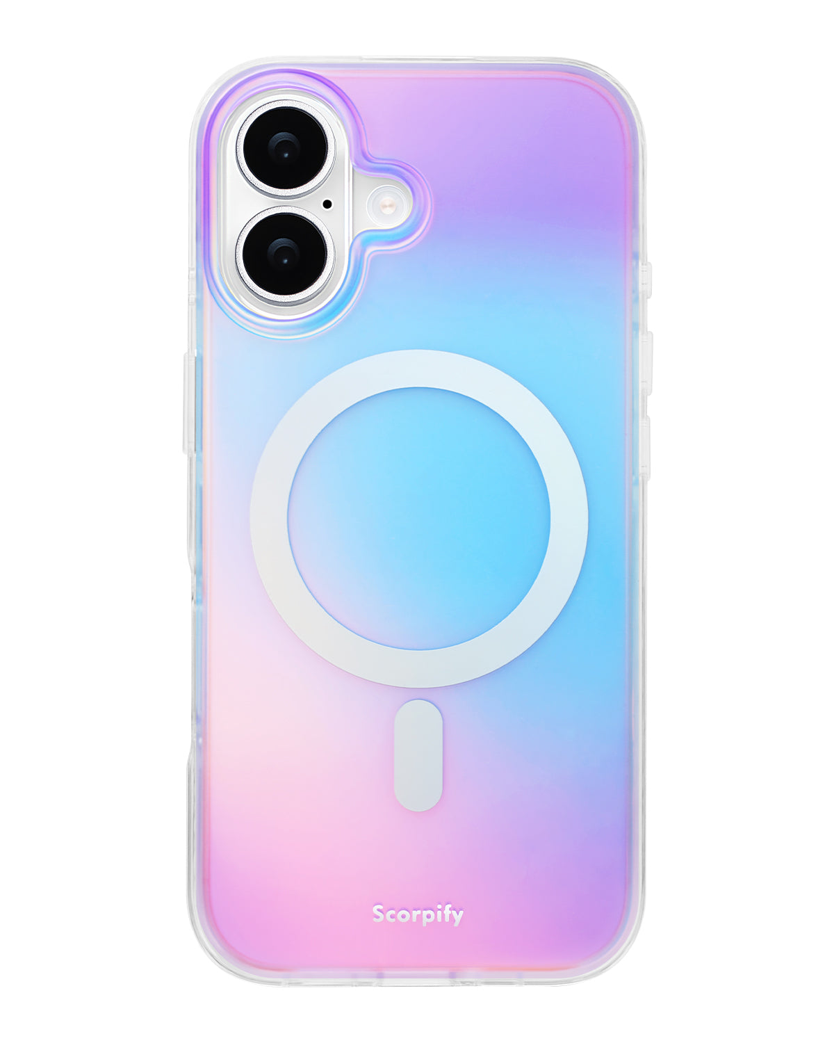 Trendy glossy iPhone 17 case with MagSafe support