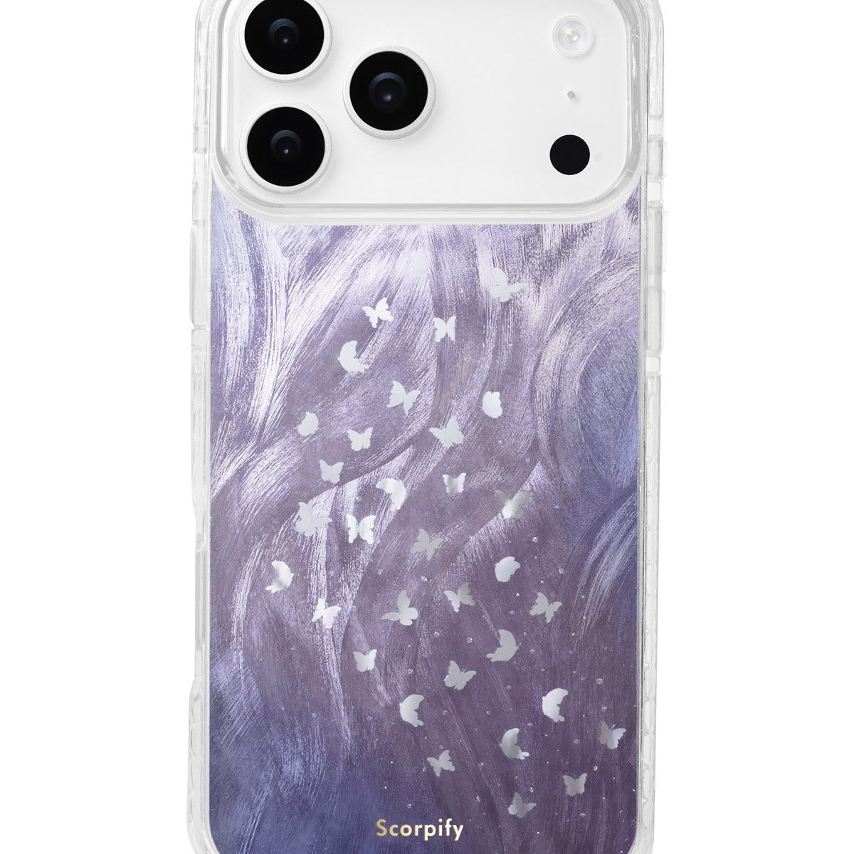 Purple Celestial Bloom MagSafe iPhone Case