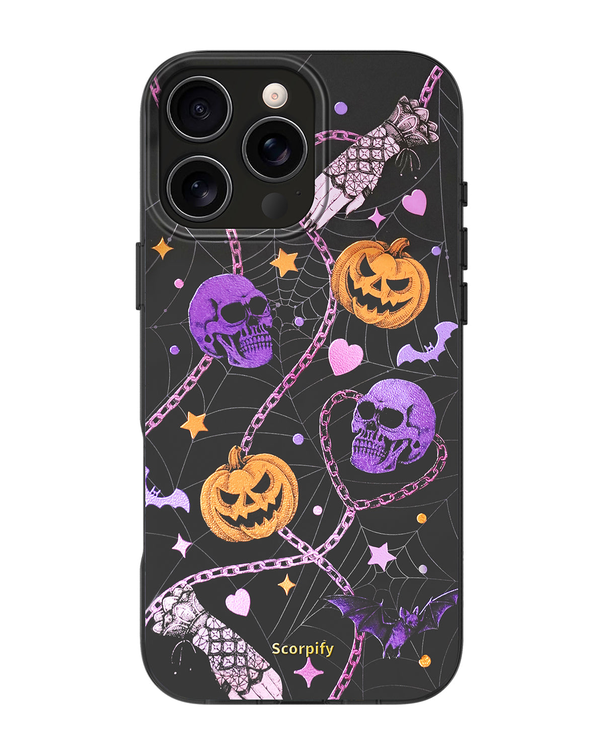 Gleam Haunted Pumpkin Halloween MagSafe iPhone Case
