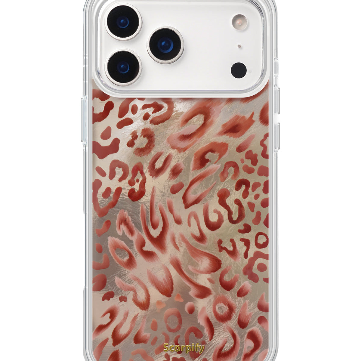 Copper Mirage Leopard MagSafe iPhone Case