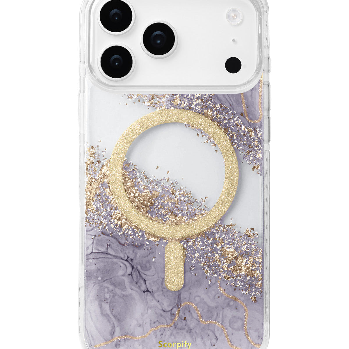 Gleam Dusk Halo iPhone Case MagSafe compatible with wireless charger