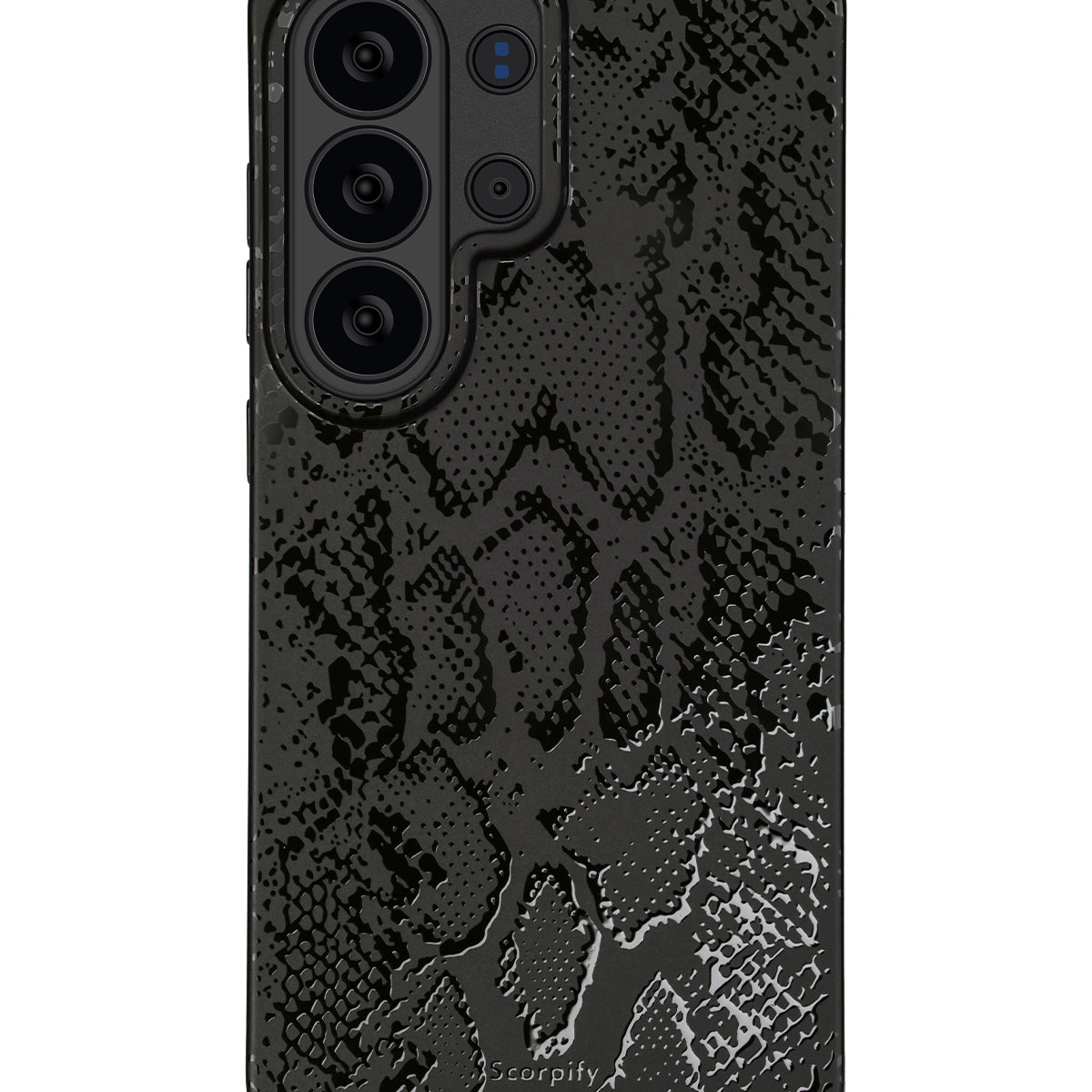 Matte Black Snake MagSafe Samsung Galaxy Case