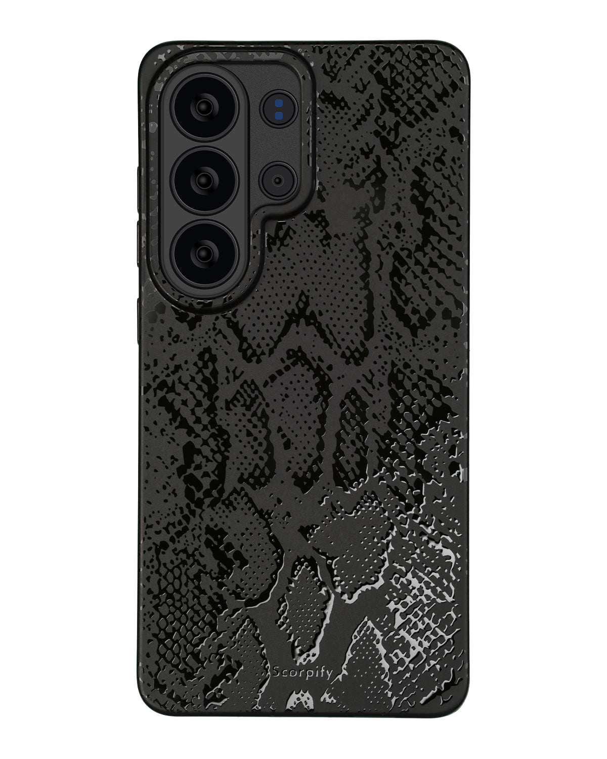 Matte Black Snake MagSafe Samsung Galaxy Case