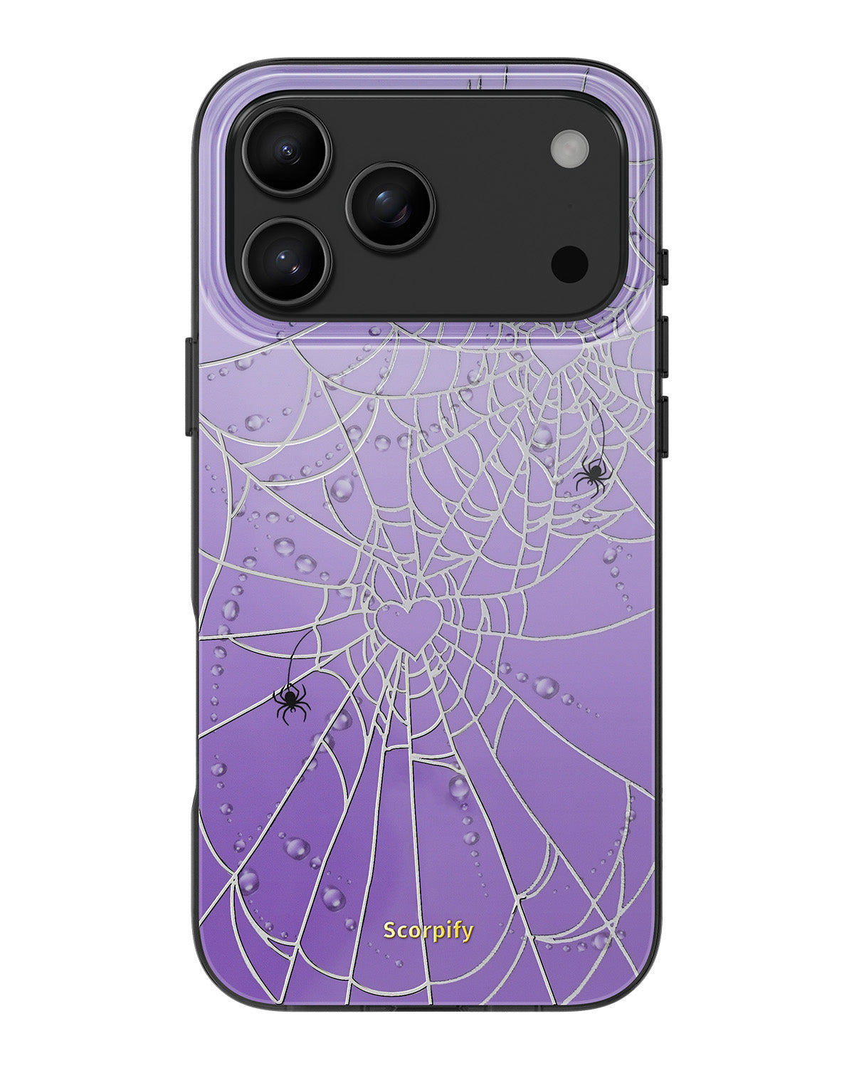 iPhone 17 Gleam Heart of Webs MagSafe Case