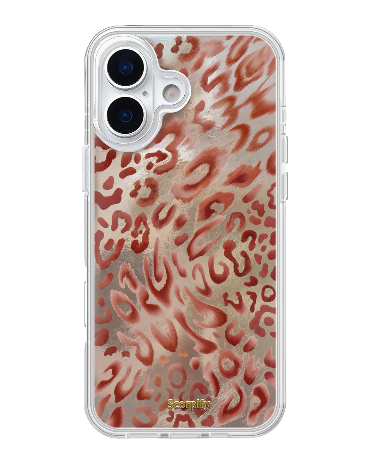 Copper Mirage Leopard MagSafe iPhone Case