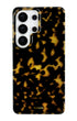 Dark Brown Tortoise Shell MagSafe Samsung Galaxy Case front view