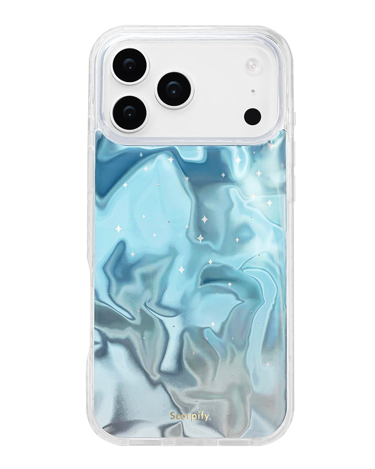 iPhone 17 Blue Celestial Ripples MagSafe Case