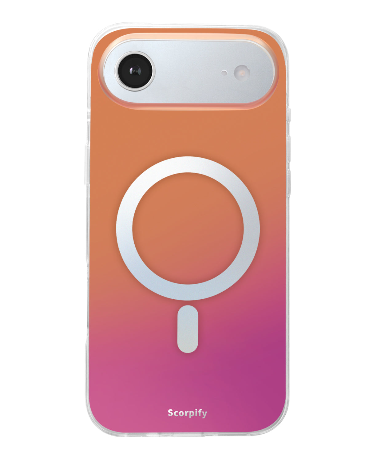 Sleek gradient iPhone case with radiant gleam finish