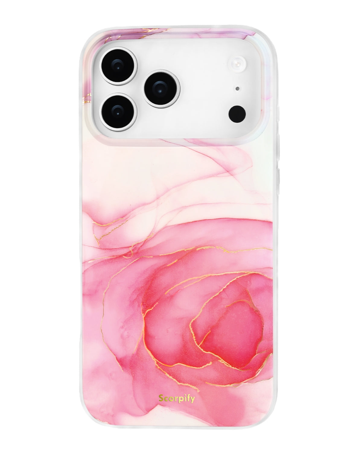 iPhone 17 pink floral MagSafe phone case cover
