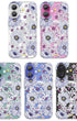 Case-on-phone slim fit MagSafe iPhone floral design