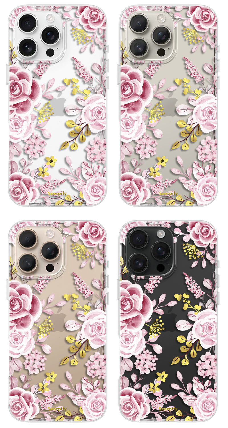 Pastel Pink Rose iPhone Case