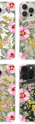 Floral iPhone case showcasing pastel primrose blooms