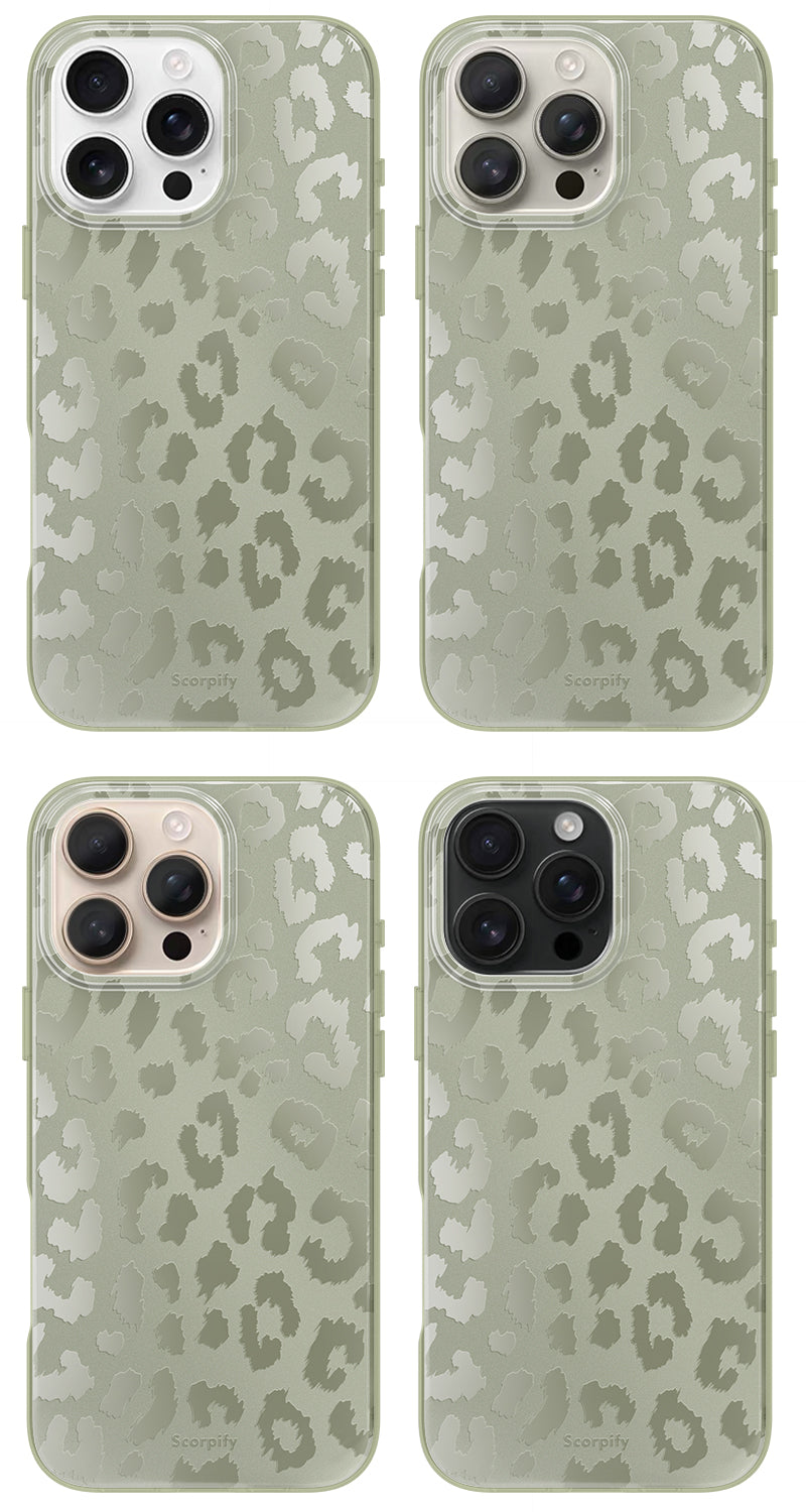 Moss Leopard Magnetic iPhone Case